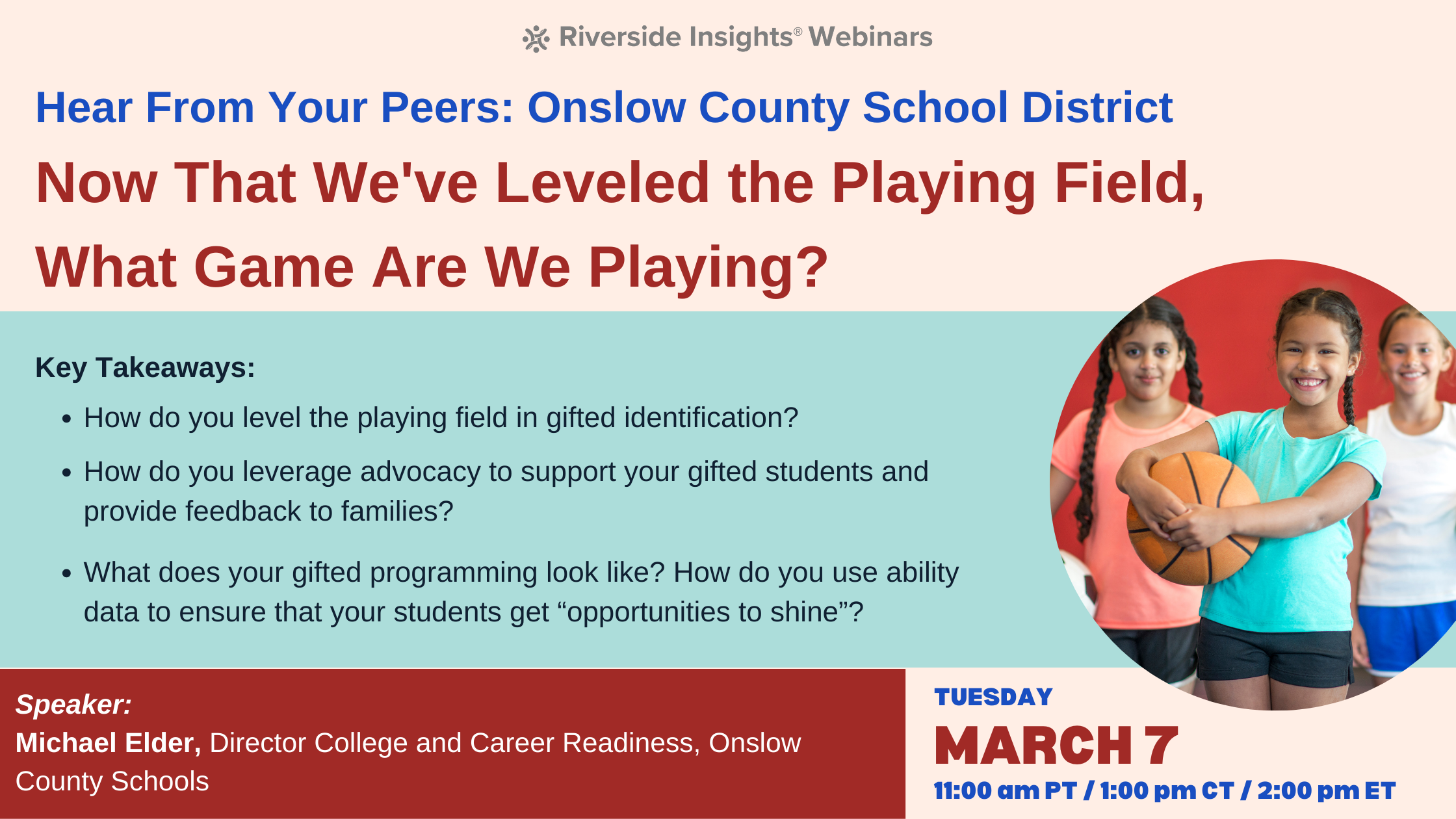 Hear From Your Peers Now That We've Leveled the Playing Field, What